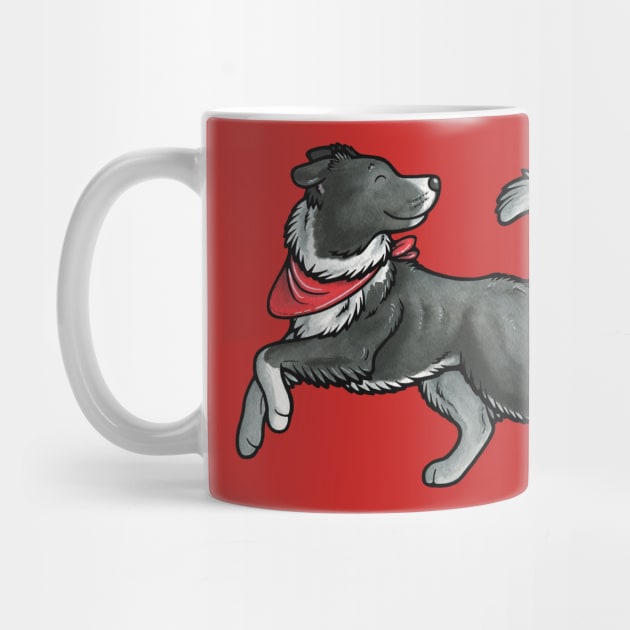 Border collie by animalartbyjess